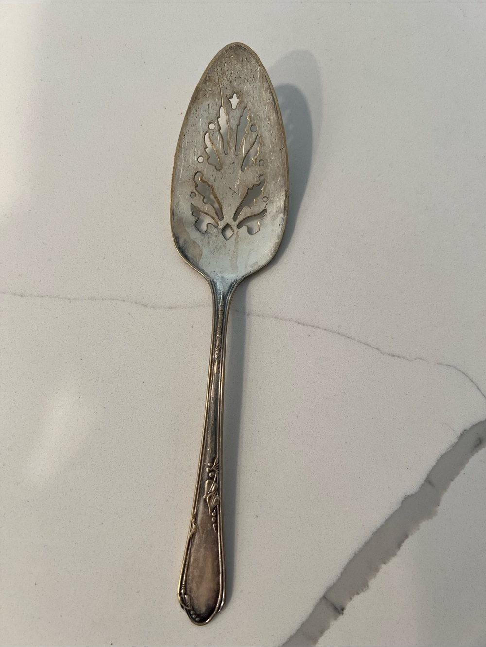 Vintage Wm A Rogers A1 Plus Silver Plate Meadowbrook Server Oneida Ltd 1936